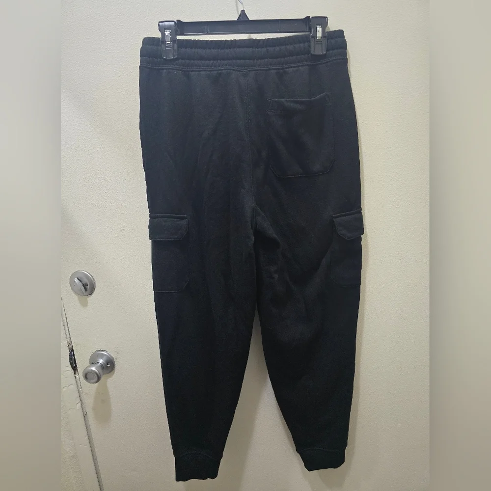 NWOT 2 Old Navy Men's Black Cargo Jogger Pants